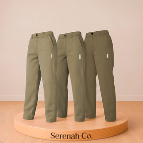 [COMPRÁ 2 Y LLEVATE 3] Pantalones Aurora de Seda y Poliéster Fría