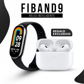 [REGALO EXCLUSIVO] Reloj Inteligente FiBand9™ con Medidor de Salud