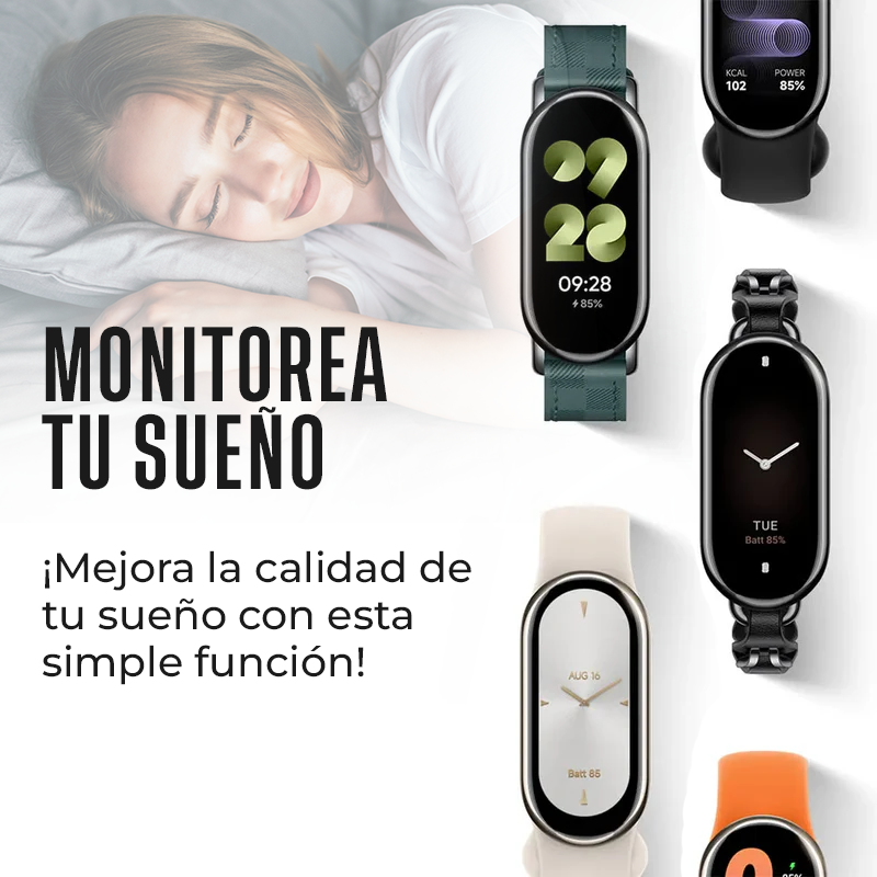 [REGALO EXCLUSIVO] Reloj Inteligente FiBand9™ con Medidor de Salud