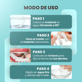 [COMPRÁ 1 Y LLEVÁ 2] Smile Pro® - Carillas Dentales Removibles | Inferior y Superior