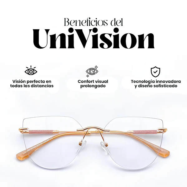 [OFERTA LIMITADA] Anteojos UniVision Multifocales + Clip-On de Sol y Ebook Gratis